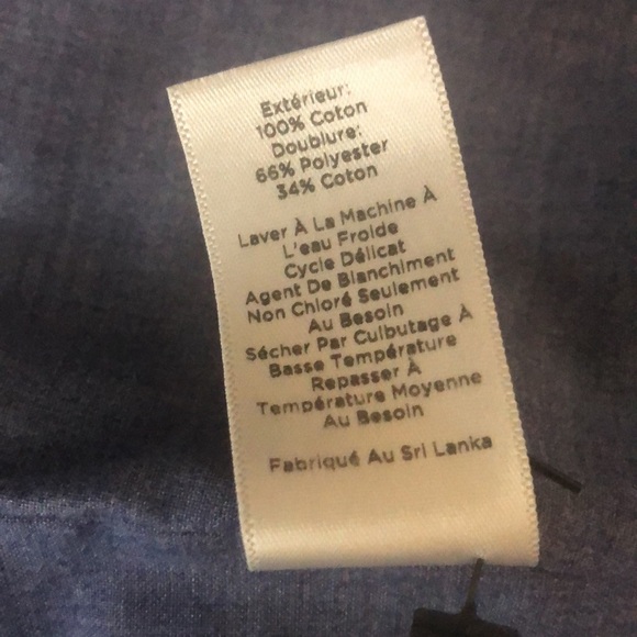 Talbots jacket blue squares and lines lining too - Picture 7 of 9